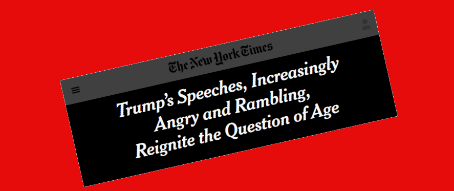 New York Times opens the media floodgates on stories about Trump’s mental unfitness | Press Watch