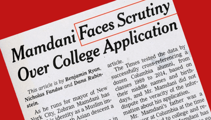 Mamdani Faces Scrutiny Over College Application