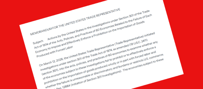 Trump memo to trade representative about new tariffs